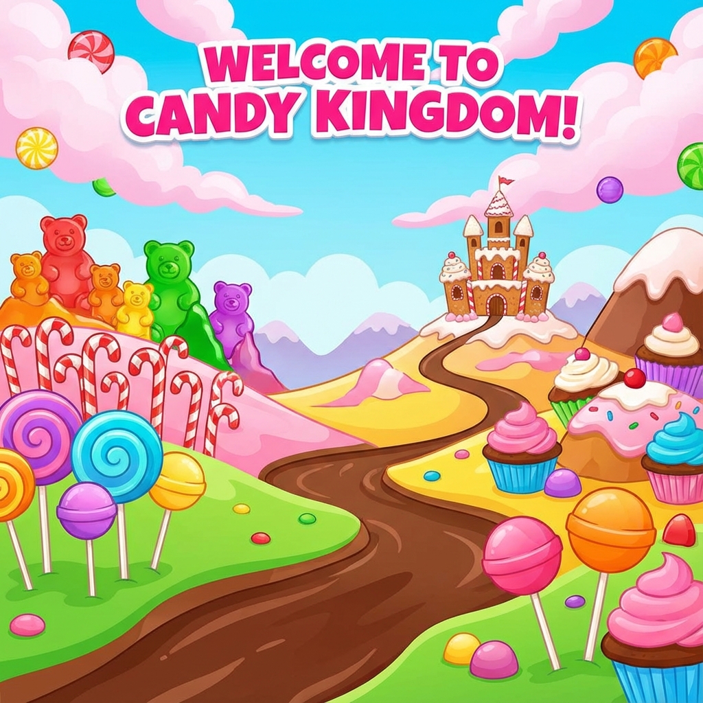 Candy Land - Sweet adventures in a world of treats